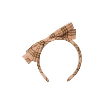 Burberry Cotton Headbands Kids' Brown