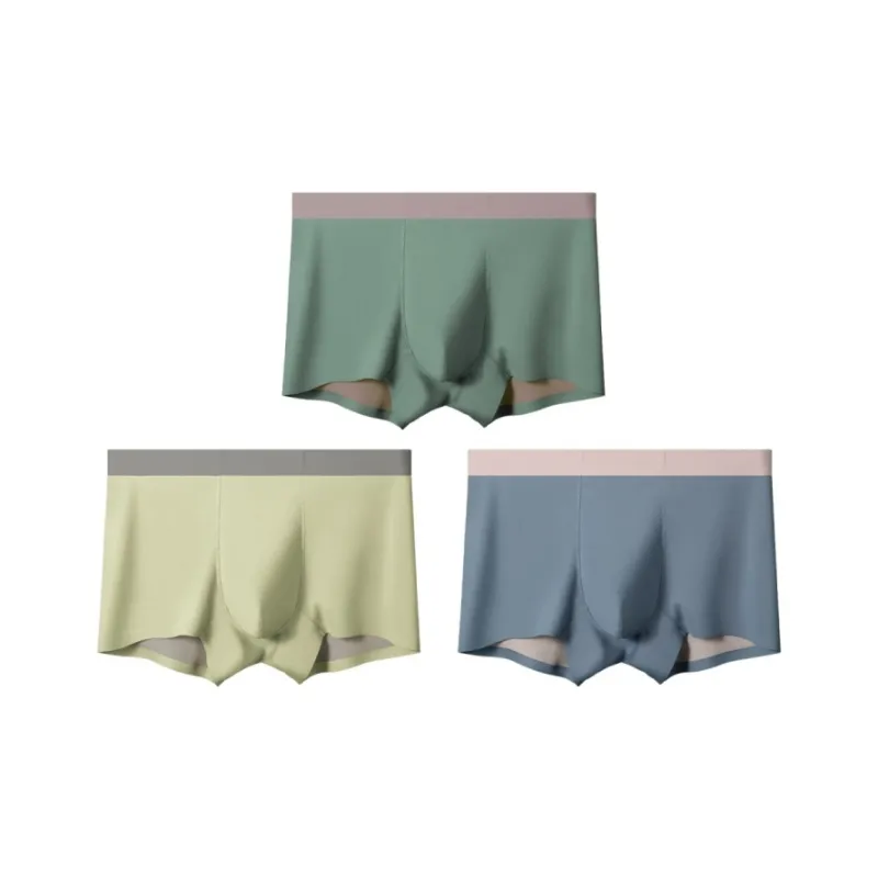 Qiao Ni Tong Underpants Men's 3 Pack-5