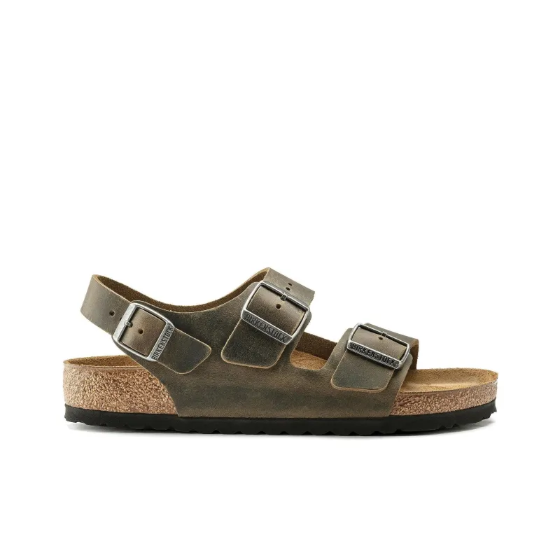 Birkenstock Beach Sandals Unisex Off-White Khaki Regular-1
