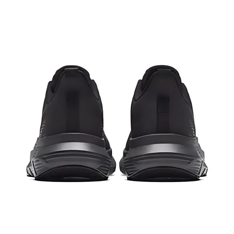 Anta Light Cloud Cushioning Anti Slip And Wear Resistant Low Top Running Shoes Men's Black-3