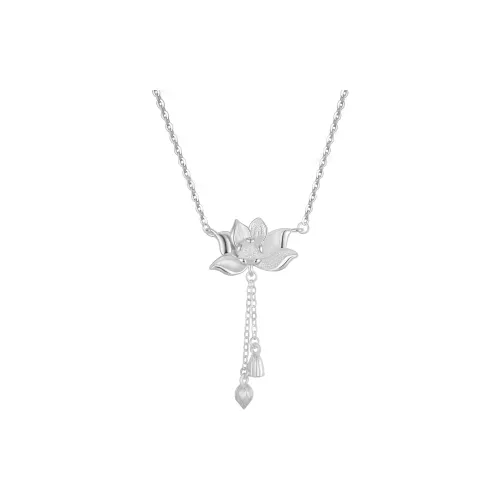 CHAOHONGJI S999 Fine Silver Necklaces Women's