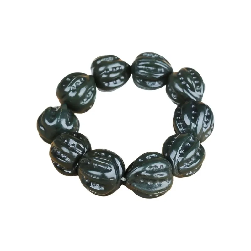 Gifts Hetian Jade Bracelets Green Jade Unisex-0