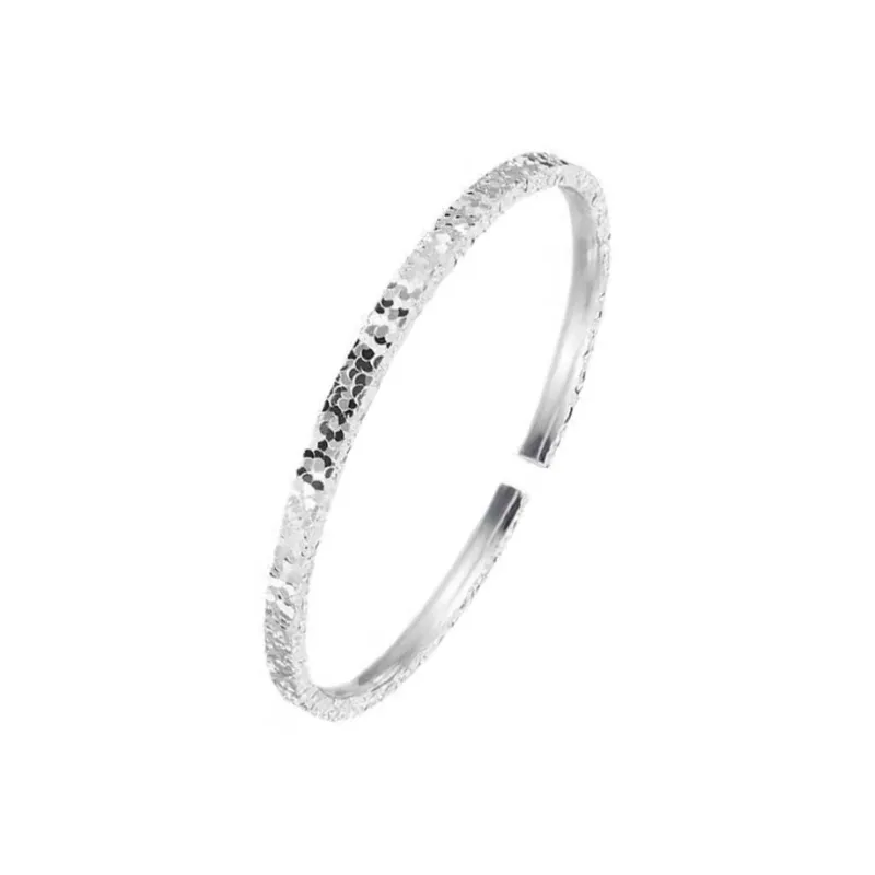 FUSSEM 999 Fine Silver Bangles Unisex-5