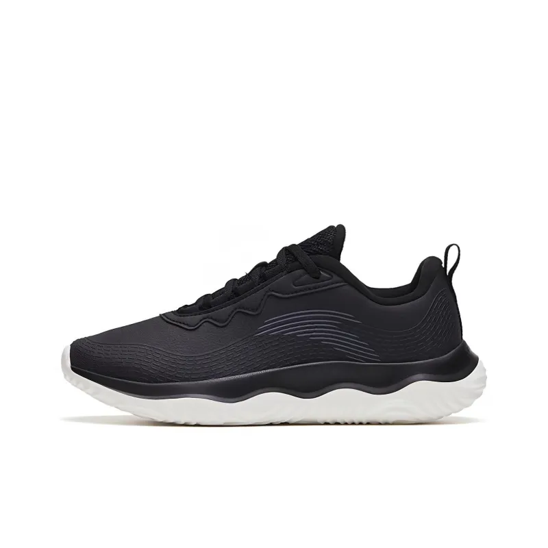 Anta Shenxi Cushioning Anti Slip And Wear Resistant Low Top Training Shoes Women's Black-0