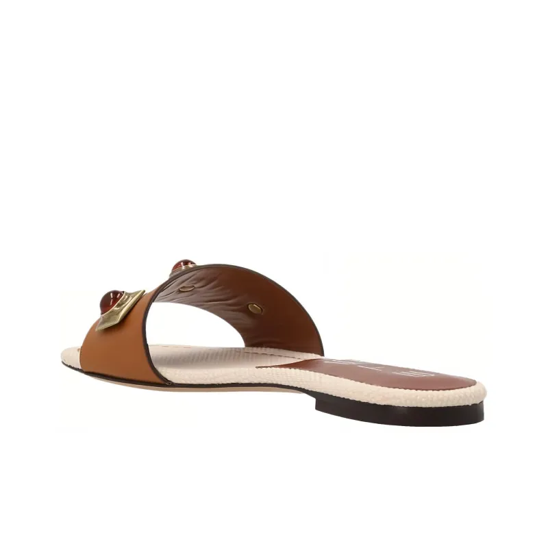 ETRO Studded Leather Slides-4