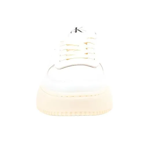 CKJ CALVIN KLEIN JEANS Jeans Low-Top Skateboard Shoes Women's Ecru-2