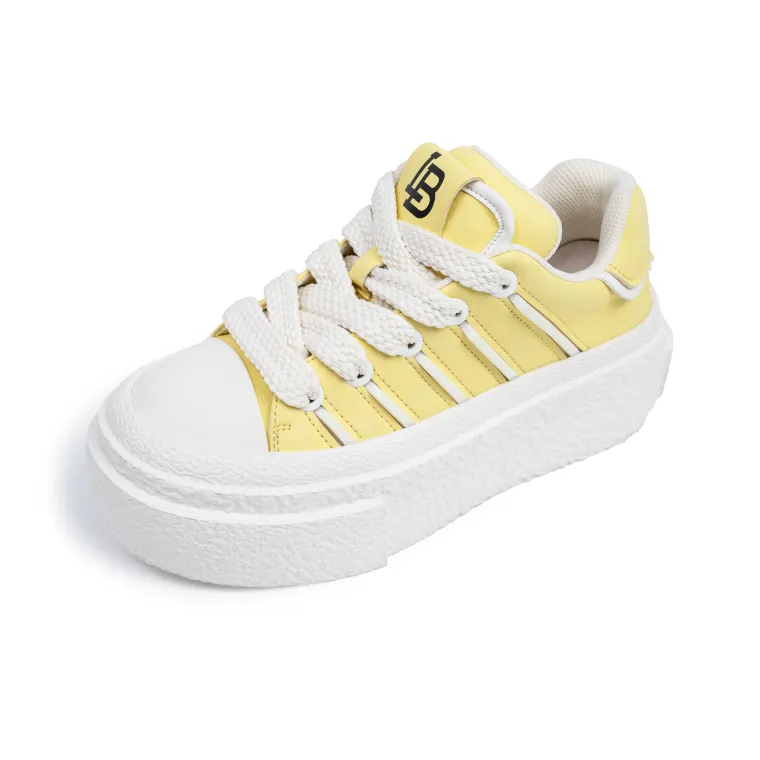 Lilbetter Popcorn 2.0 Lightweight Height Increasing Coverage Low Top Platform Casual Skateboard Shoes Women's-5