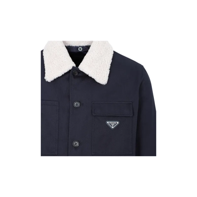 PRADA Jackets Men Blue-4