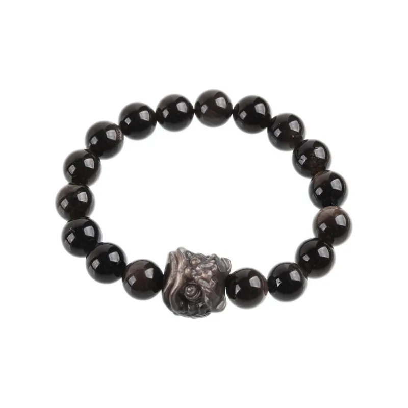 POSILAN Obsidian Bracelets Unisex-0