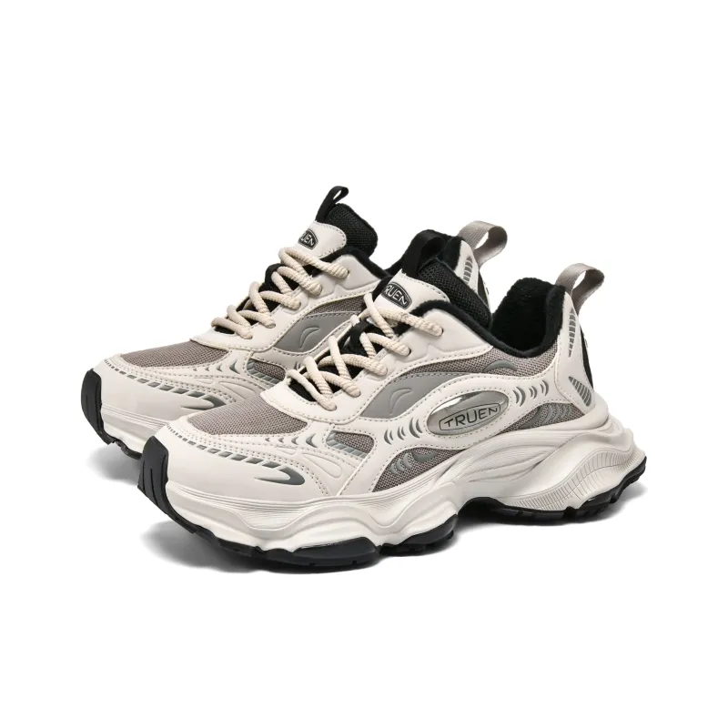 TRUEN Bubble Collection Slip Resistant Breathable Height Increasing Low Top Chunky Sneakers Unisex-6