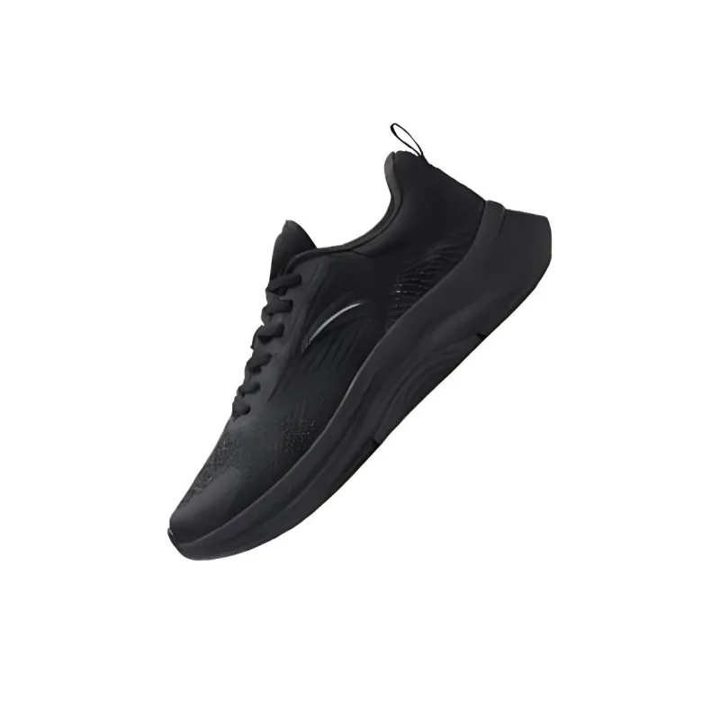 Anta God Walk 5 Cushioning Wear Resistant Low Top Training Shoes Men's Black-2
