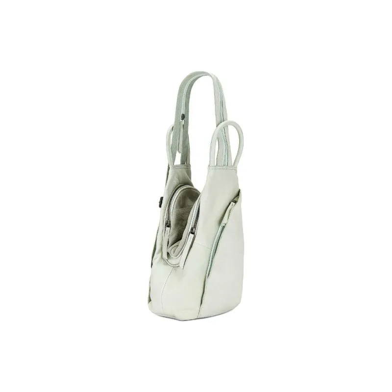 FREE PEOPLE Leather Backpack Small Size Women's White-1