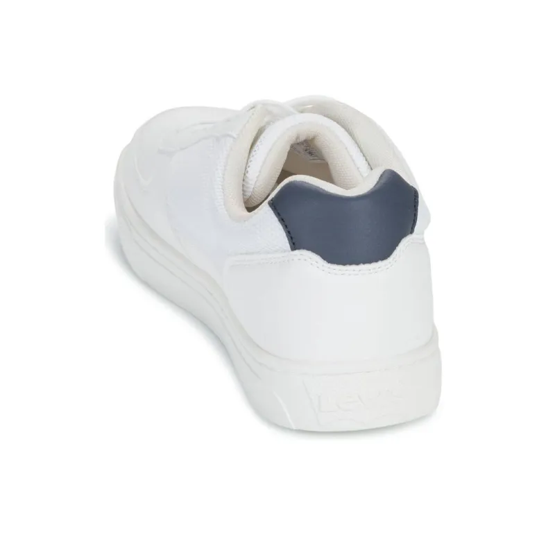 Levi's LIAM WHITE Abrasion Resistant Low Top Skateboard Shoes Men's White-4