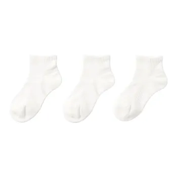 UNIQLO Mid Calf Socks Women's 3 Pack White