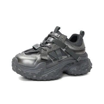 PT'SON Abrasion Resistant Low Top Chunky Sneakers Women's