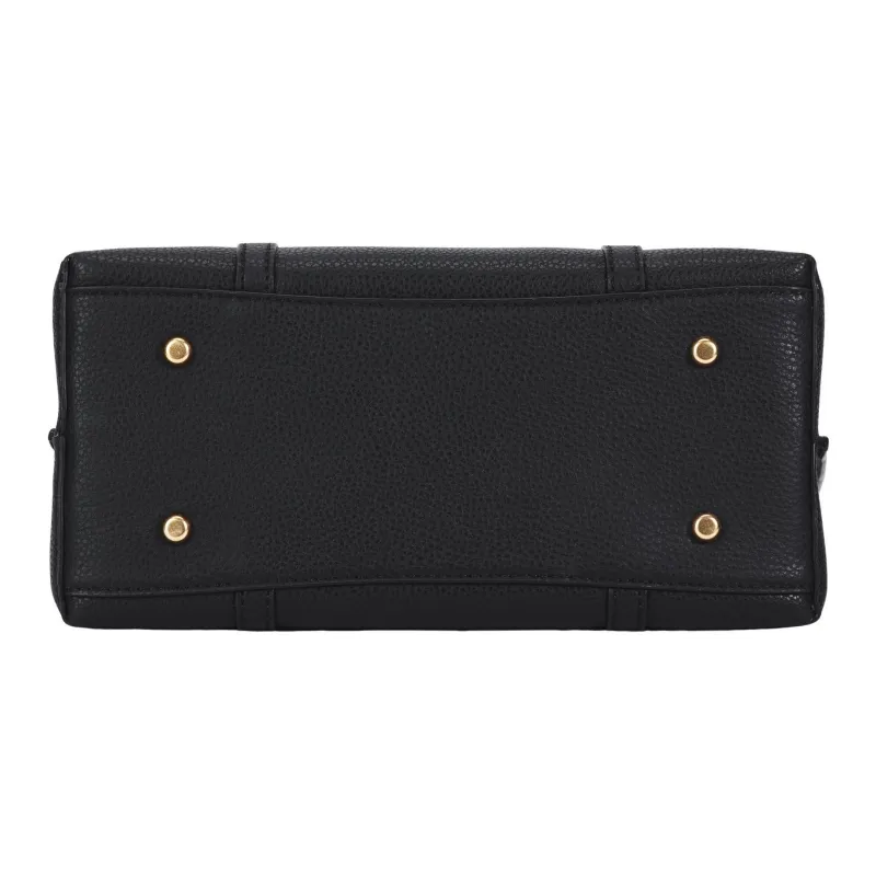 TORY BURCH Perry Leather Tote Bag, Shopping Bag, Shoulder Bag, Crossbody Bag, Handbag Trumpets Women's Black-3
