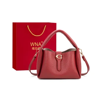Vigno Synthetic Leather Handbag Regular Women's Red
