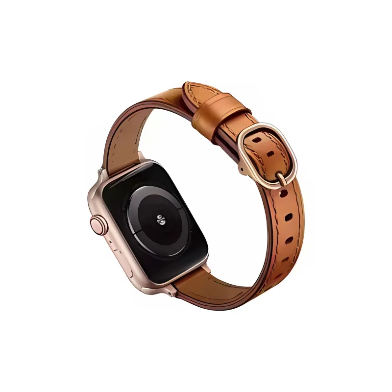 NCFCK Watch Band Apple Compatibility Genuine Leather Material-19