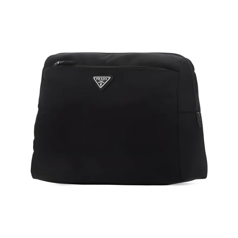PRADA Nylon Makeup Bags Toiletry Bags Unisex Black-1
