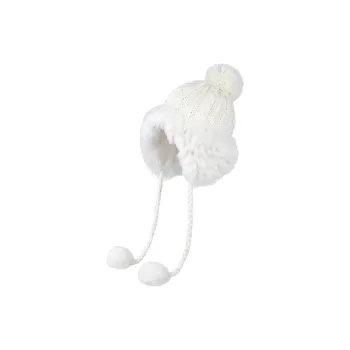 PALBAS Rabbit Fur Blend Beanies Women's