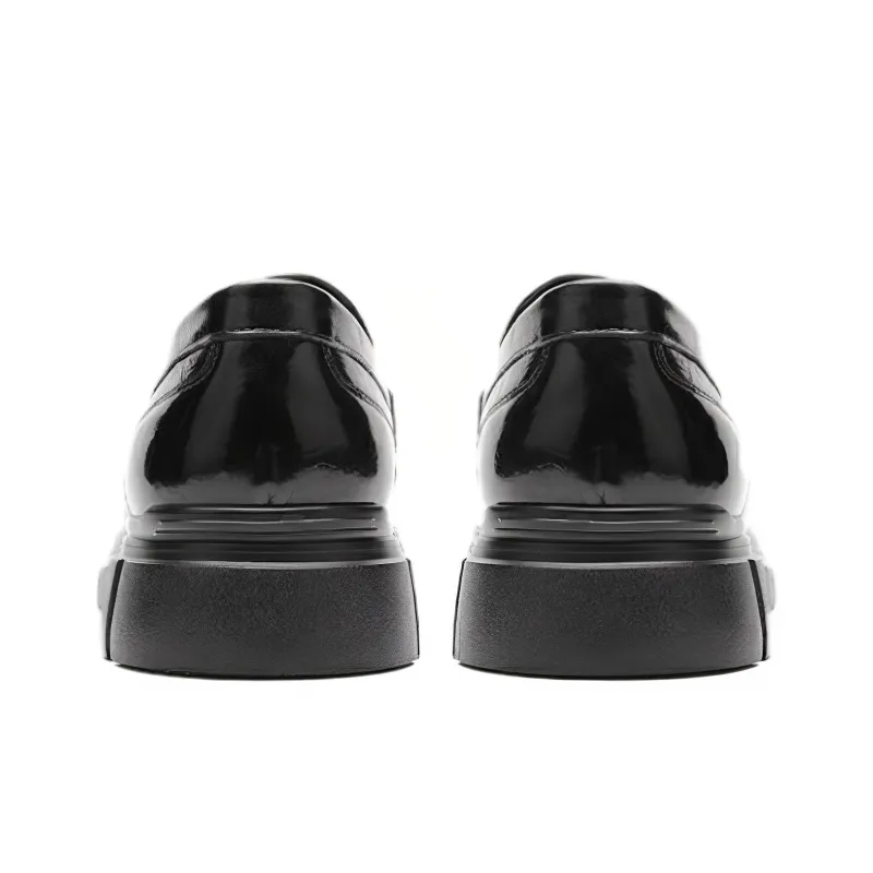 AOKANG Loafers Men Black-4