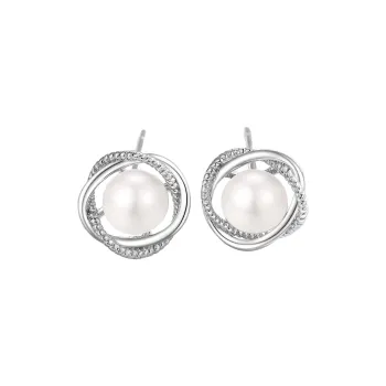One Thousand Two Freshwater Pearl Stud Earrings Women's