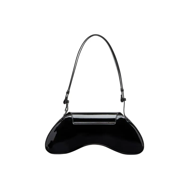 DIESEL PU Crossbody Bag, Shoulder Bag Women's Black-2