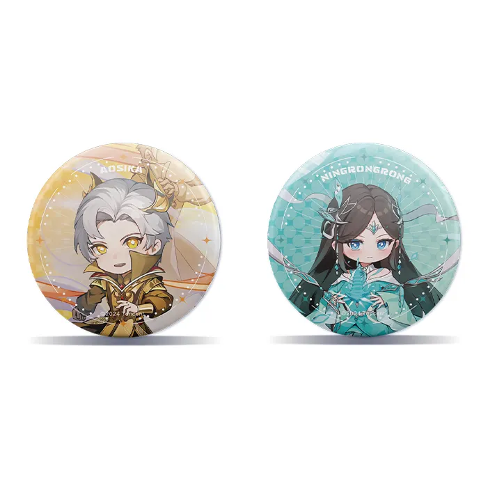 TENGXUNSHIPINCAOCHANGDI Douluo Continent Characters Deity Collection Tang San Xiaowu Laser Ticket Standee Badges-1