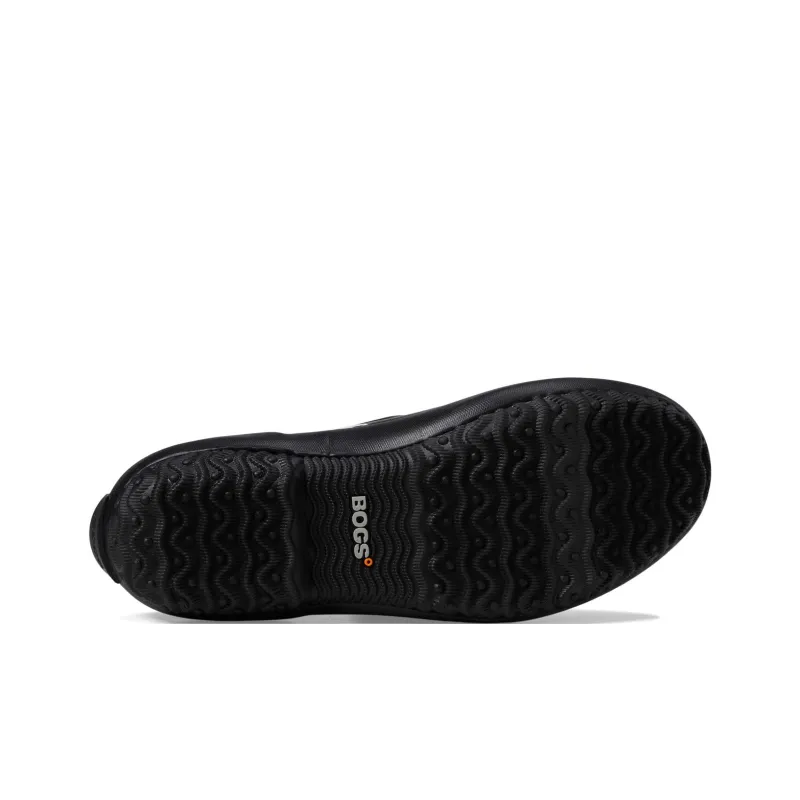BOGS Slip-Resistant Water-Resistant Low-Top Casual Shoes Unisex Black-5