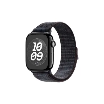 CHRROTA Compatible Apple Watch Series 10 Strap Nylon Loop With Hook and Loop Closure Watch Bands