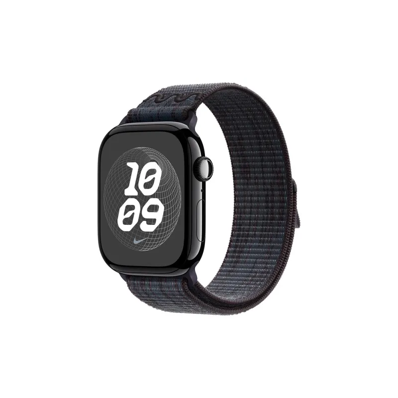 CHRROTA Compatible Apple Watch Series 10 Strap Nylon Loop With Hook and Loop Closure Watch Bands-0