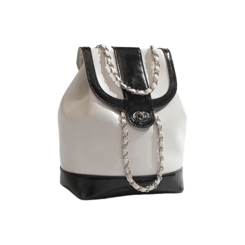 DALO PU Handbag One Shoulder Backpack Women's Multicolor-9