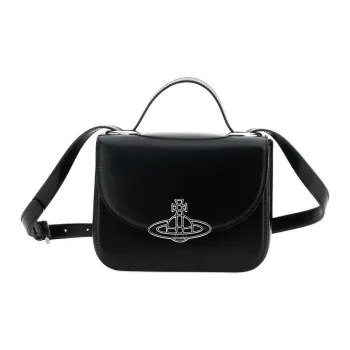 Vivienne Westwood Linda Logo Plaque Shoulder Bag