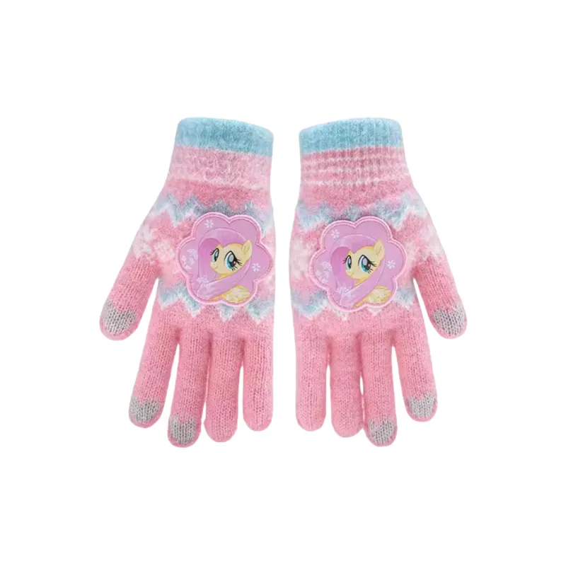 PinkyPinky Polyester Knit Gloves Kids'-7