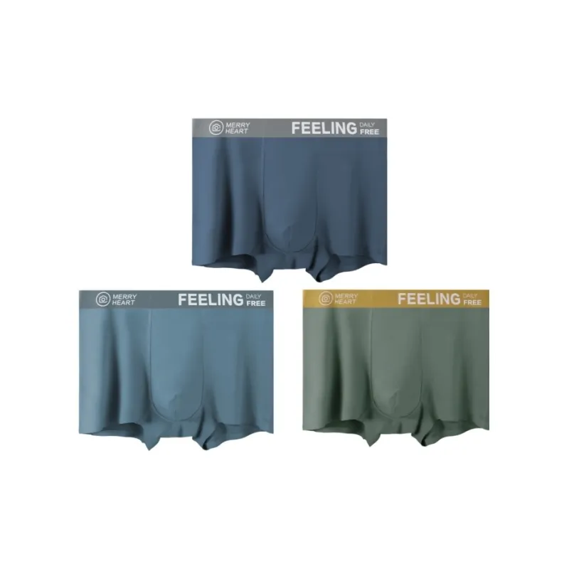 Qiao Ni Tong Underpants Men's 3 Pack-4
