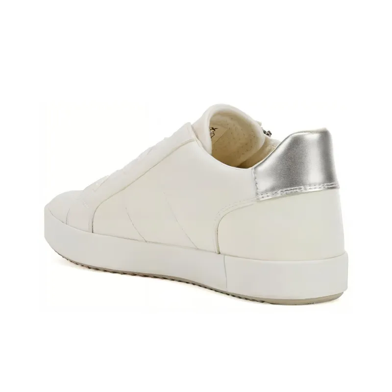 GEOX Breathable Low Top Skateboard Shoes Women's White-3