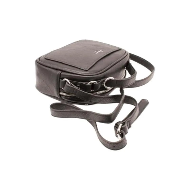 Pepe Jeans Synthetic Leather Shoulder Bag, Crossbody Bag, Handbag Regular Women's Black-1
