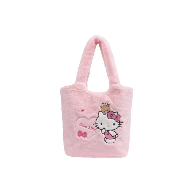 Sanrio Hello Kitty Polyester Crossbody Bag, Handbag Regular Women's Multicolor-0