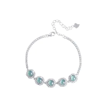 LIANGYUXI Ice Type Jadeite Bracelets Unisex