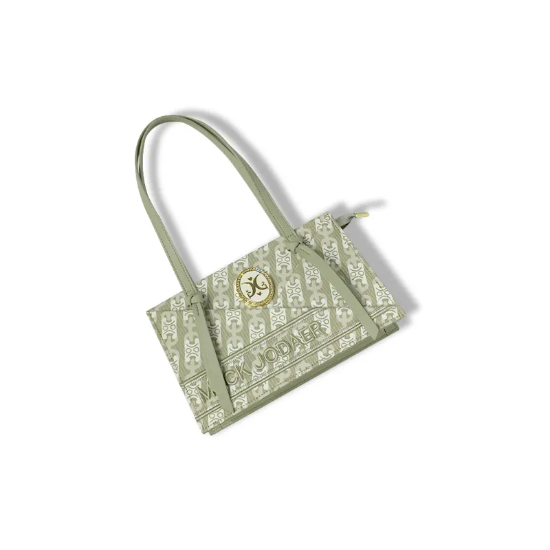 MACK JODAER Microfiber Synthetic Leather Shoulder Bag Regular Women's Mint Green-4