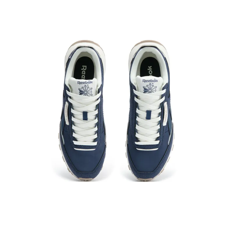 Reebok CL LEGACY W+ Anti Slip And Wear Resistant Height Increasing Low Top Running Shoes Unisex Marine Blue-3