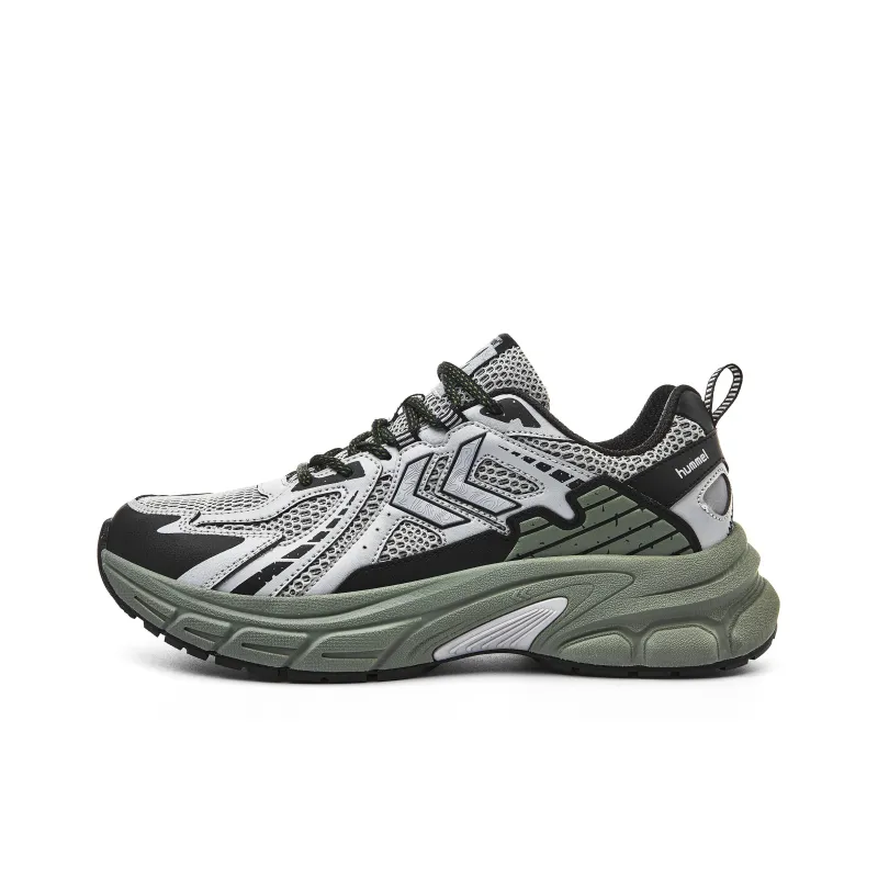 Hummel Cushioned Wear-Resistant Breathable Slip-Resistant Low-Top Casual Running Shoes Men's-10