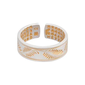 OWNREWARDS 999 Fine Silver Rings Unisex