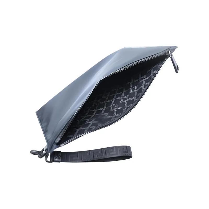 VERSACE PVC Clutch Large Size Men's Blue-3
