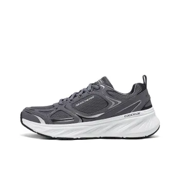 Skechers SPORT MENS Wear resistant And Lightweight Low Top Training Shoes Men's Charcoal Gray