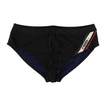 FENDI Drawstring Swim Briefs 'Navy'