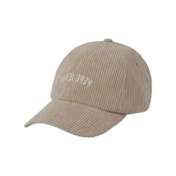 Pepe Jeans Corduroy, Metal, Polyester Baseball Caps Men's Malt