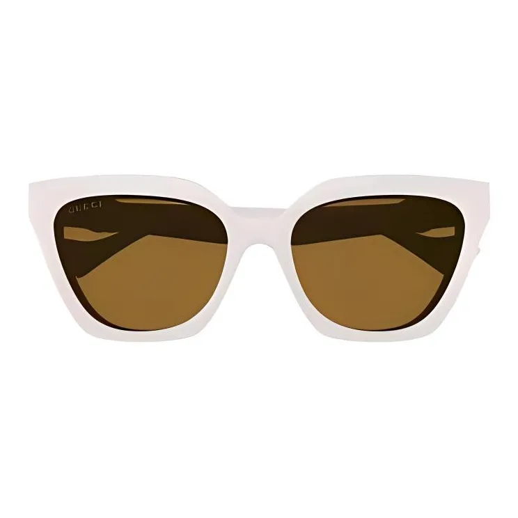 GUCCI Bio Nylon Rectangular Sunglasses Unisex Pink-2