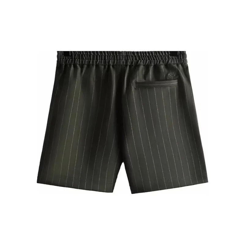 KITH Pinstripe Double Knit Fairfax Short-1