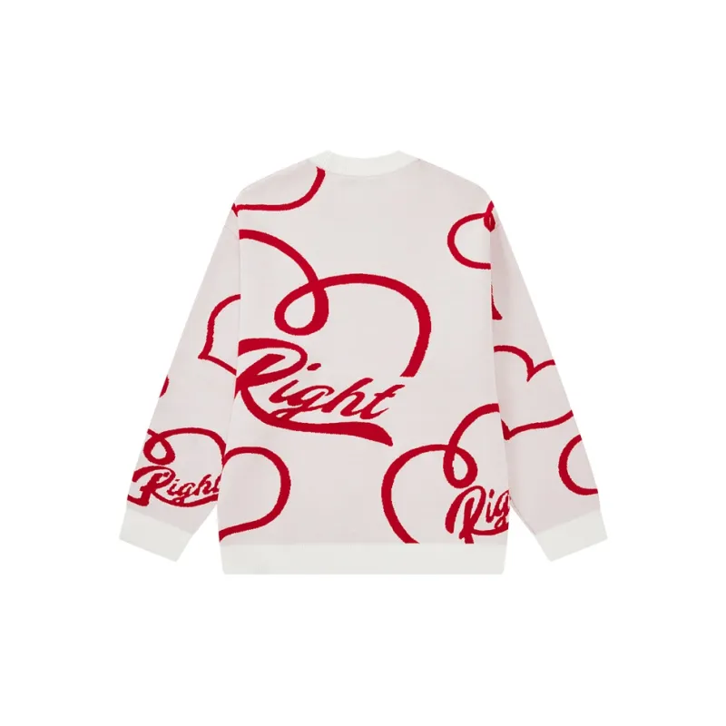 PEAK RIGHT Series Sweater Unisex Raw White-1